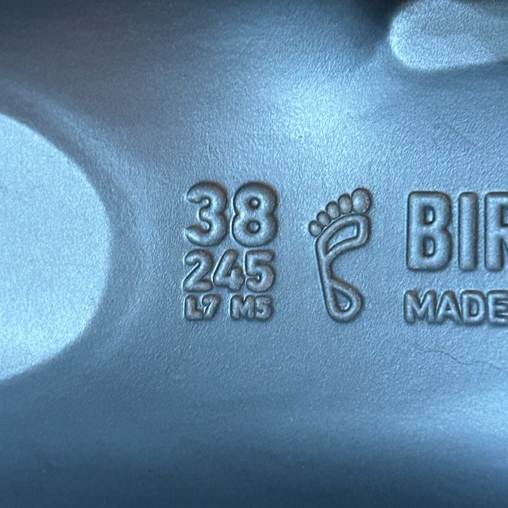 Birkenstock Gizeh Dark Gray Sandals Size:7 - Picture 6 of 6